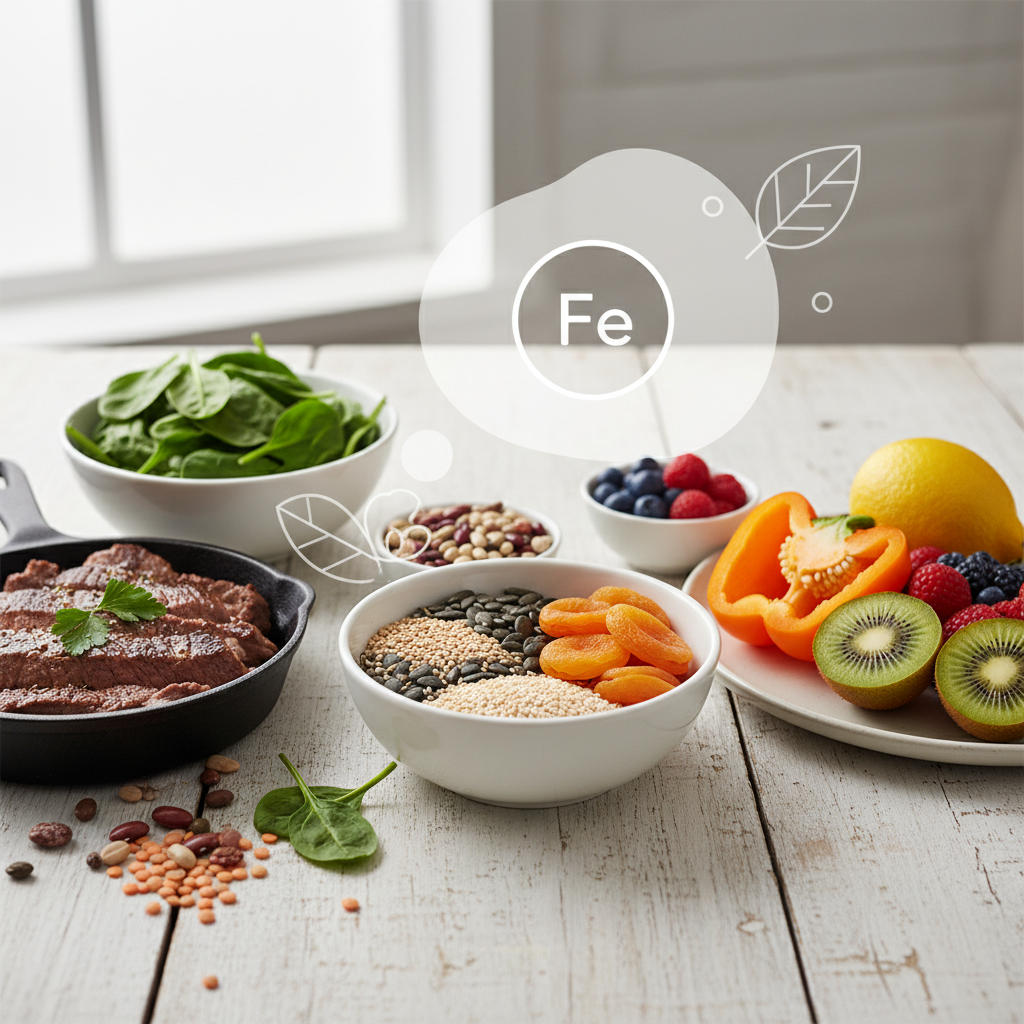 Geležies trūkumas: ką valgyti, kad atstatytumėte organizmo atsargas