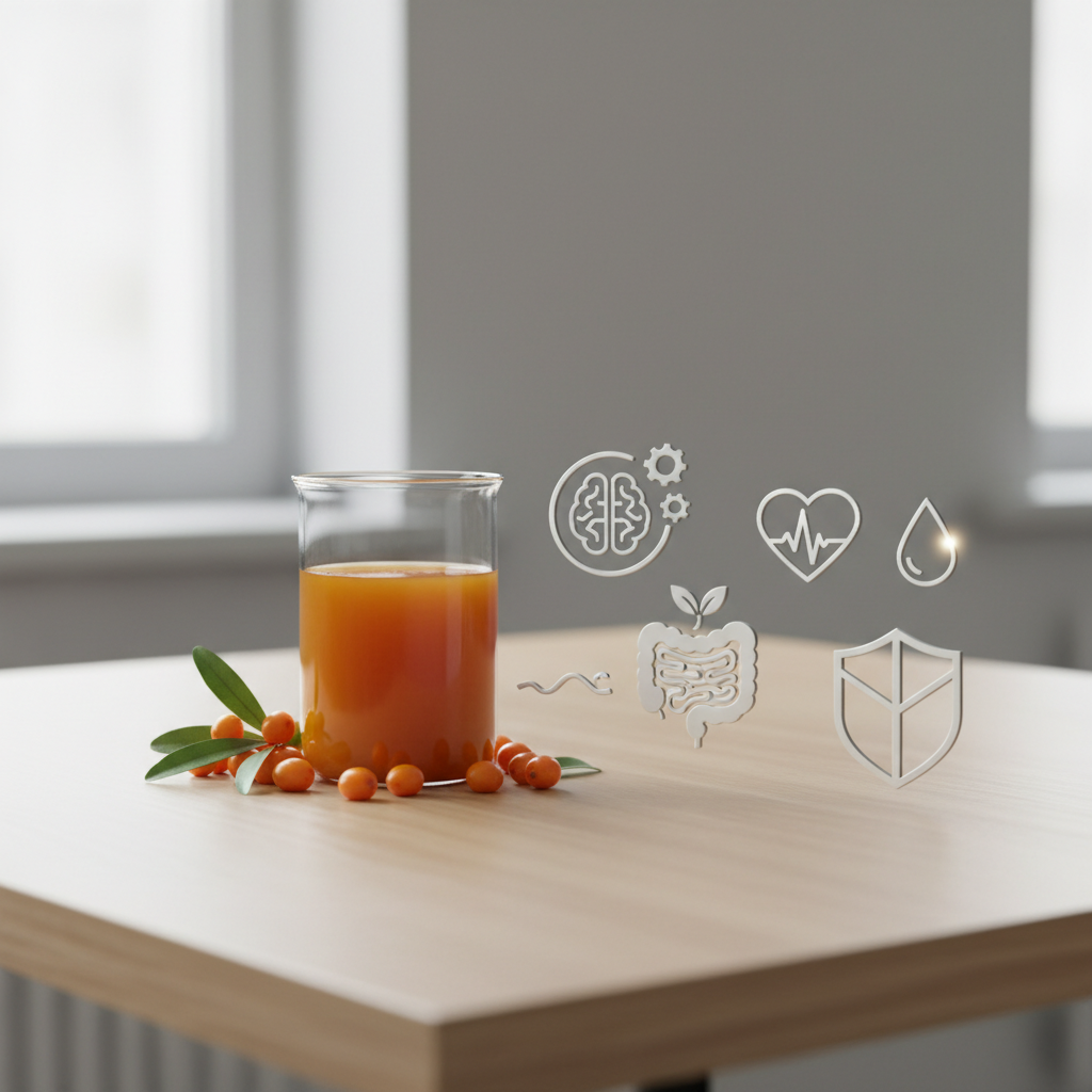 Ką reikia žinoti apie šaltalankių sulčių naudą sveikatai