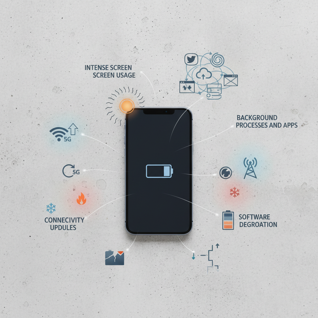 Kas eikvoja telefono bateriją: ekspertai atskleidžia pagrindines priežastis