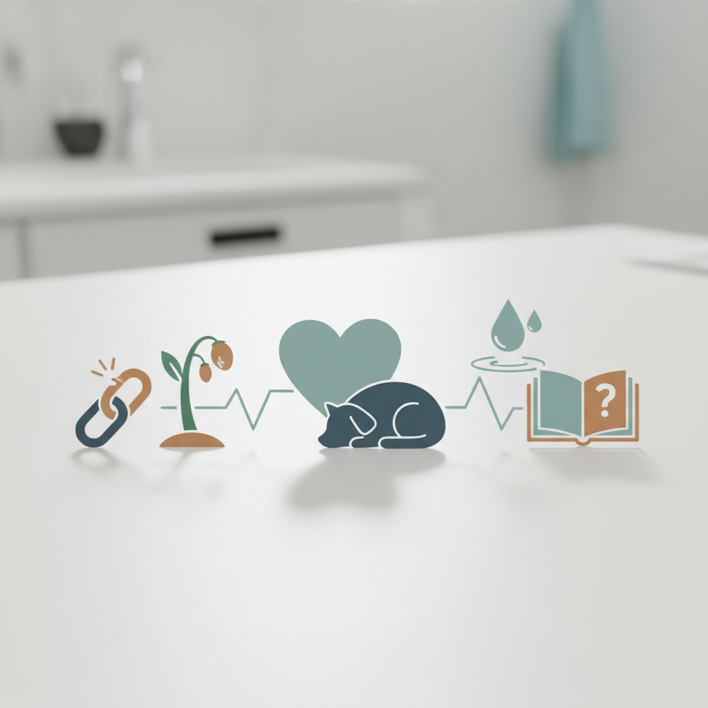 Kodėl gyvūnas tampa apatiškas ir ką tai gali reikšti