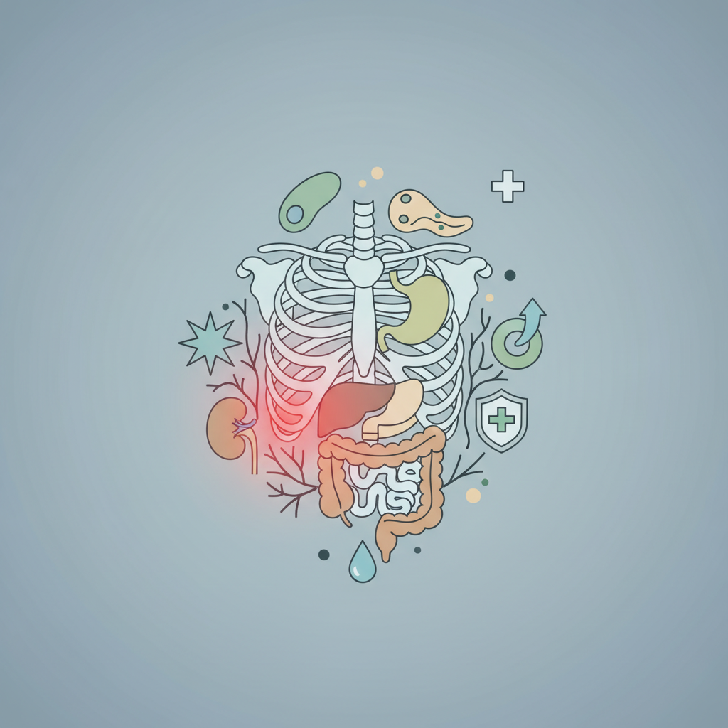 Kodėl skauda kairį šoną po šonkauliais ir kada verta sunerimti