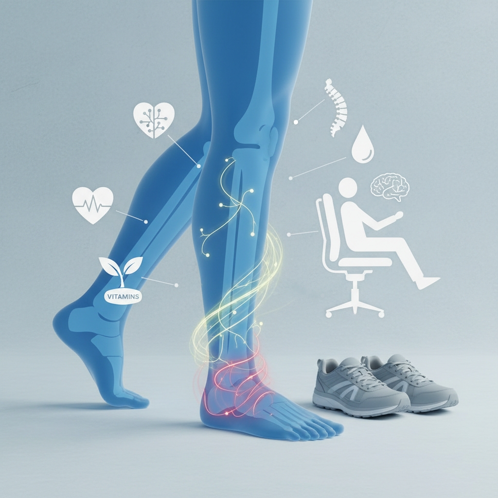 Kojų tirpimas ir dilgčiojimas: kada kreiptis į gydytoją ir ką svarbu žinoti