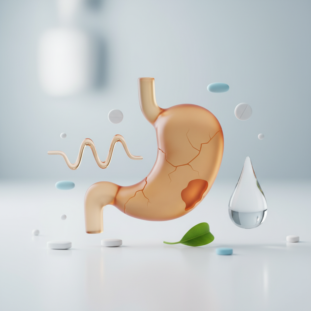 Kokie yra skrandžio erozijos simptomai ir kada vertėtų sunerimti