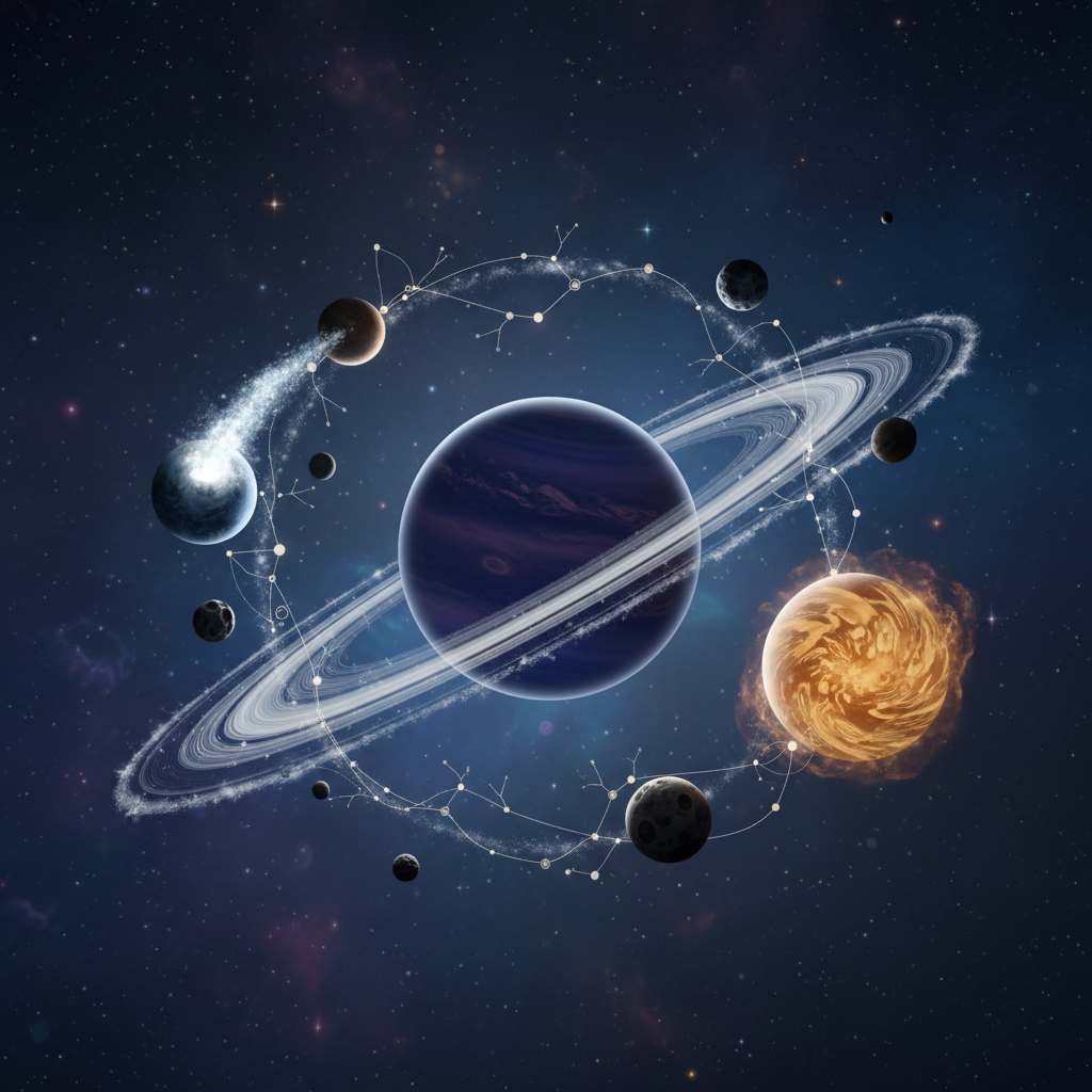 Saturno palydovai atskleidžia netikėtų užuominų apie planetos kilmę