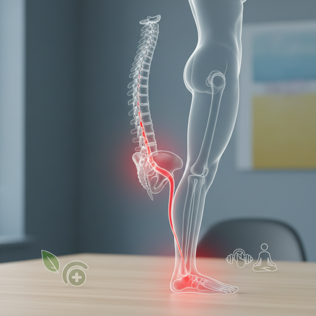 Stuburo išvarža: kodėl skauda koją ir kada kreiptis pagalbos