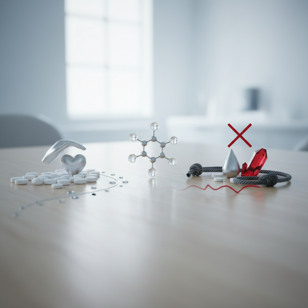 Aspirinas: kada jis gelbsti gyvybę, o kada – kenkia