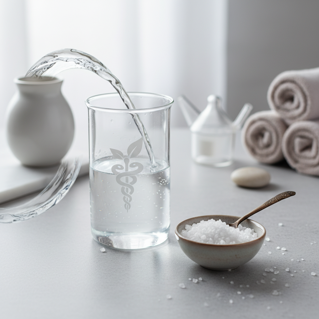 Druskos tirpalo galia: nauda sveikatai ir buičiai