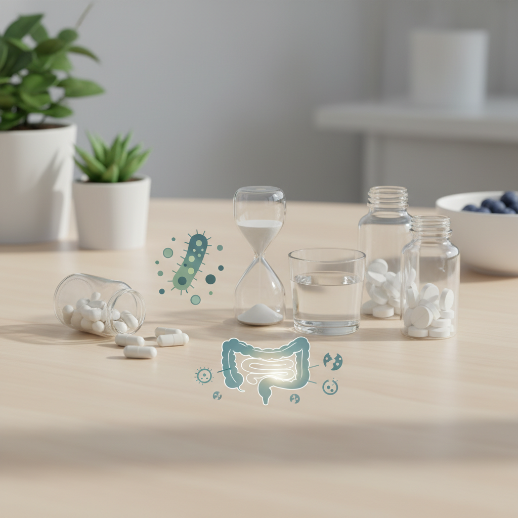 Kada gerti gerąsias bakterijas vartojant antibiotikus?