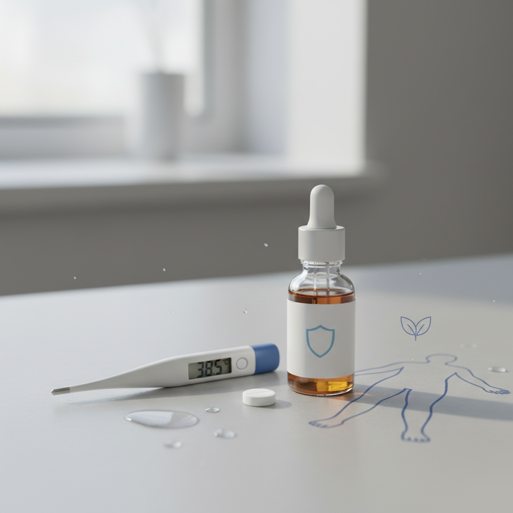 Kada mušti temperatūrą, o kada ne? Gydytojos patarimai