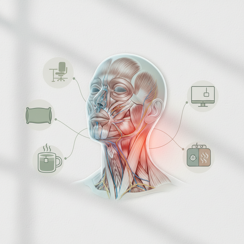 Kaklo skausmas dešinėje: gydytojas įspėja apie ligas