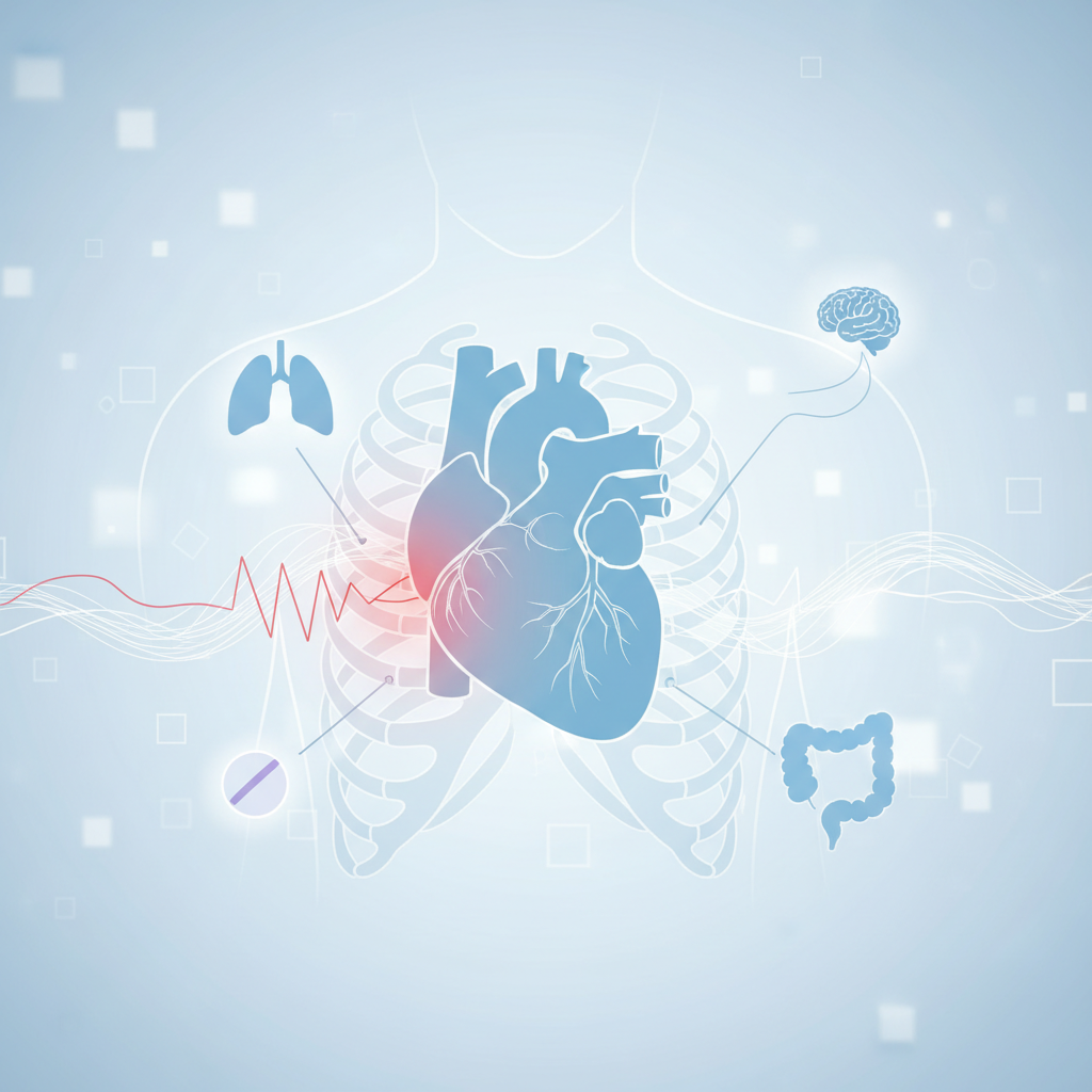 Skausmas krūtinėje: kaip atskirti infarktą nuo kitų ligų?