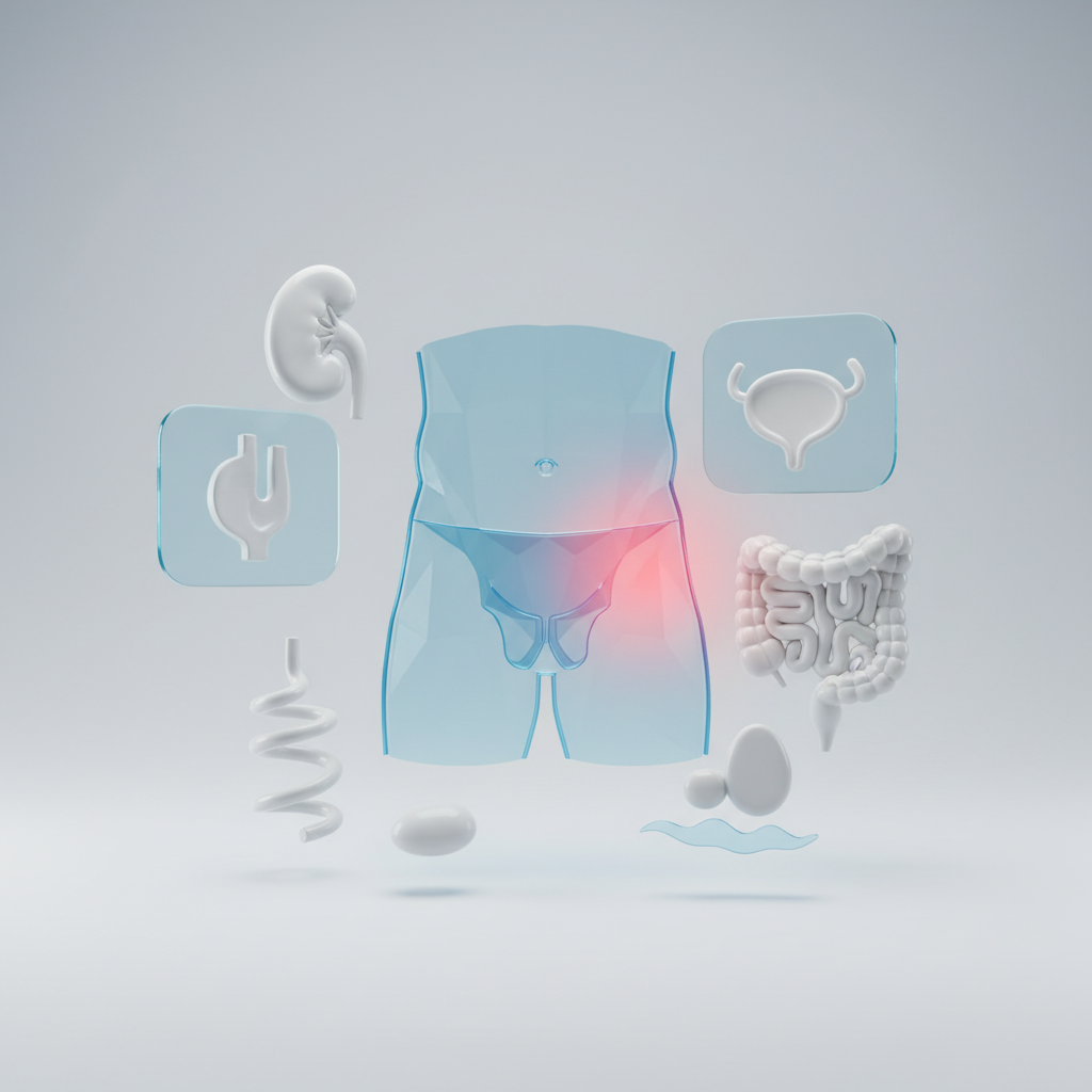 Skausmas pilvo apačioje vyrams: priežastys ir pavojai