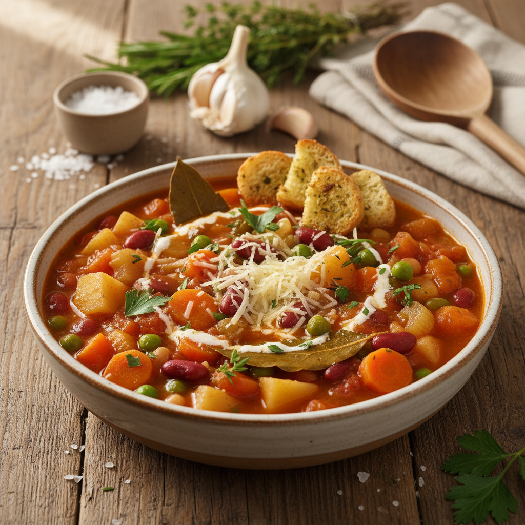 Soti daržovių sriuba: receptas, kurio prašys visa šeima