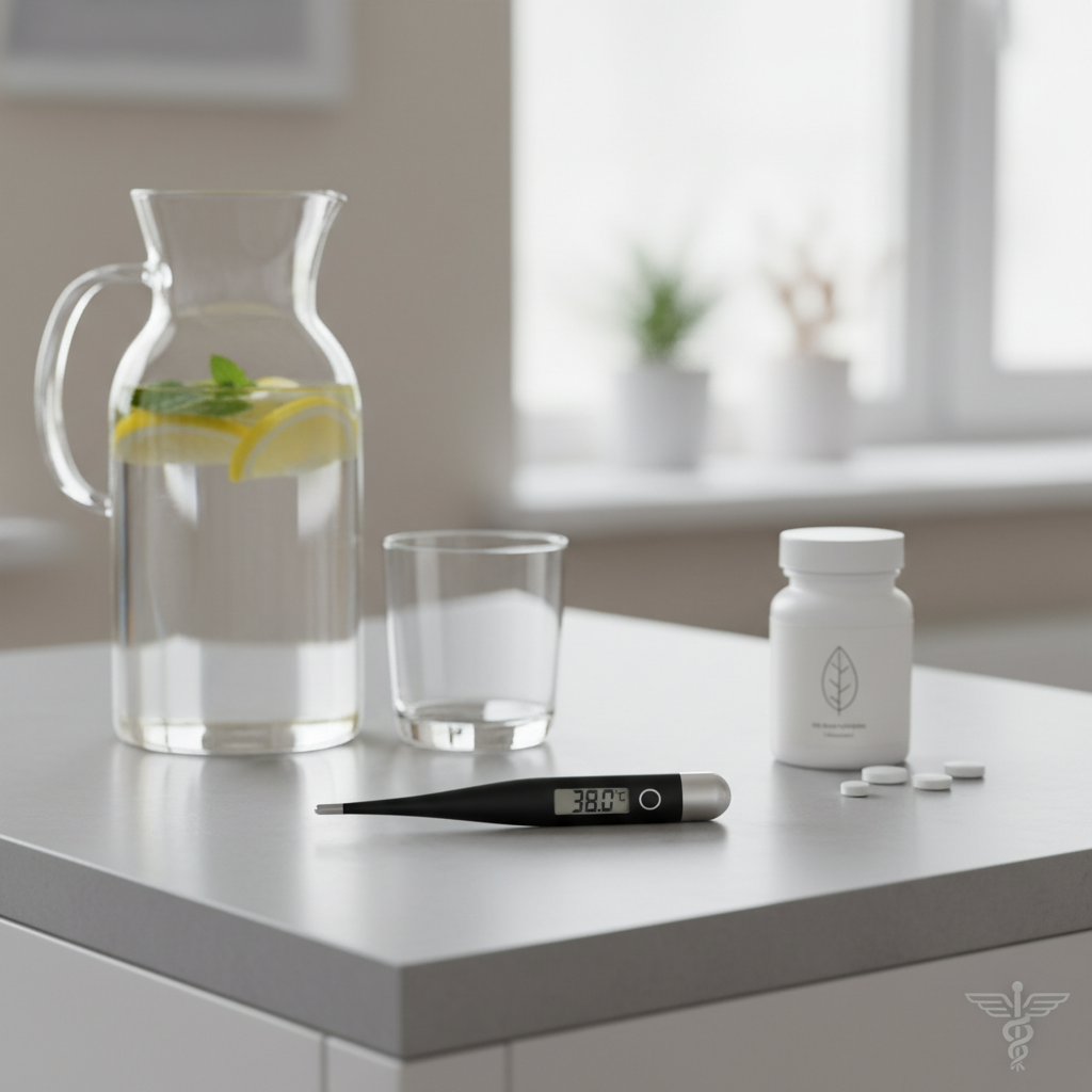 Temperatūra 38 nesitraukia: gydytoja įvardijo pavojaus ženklus