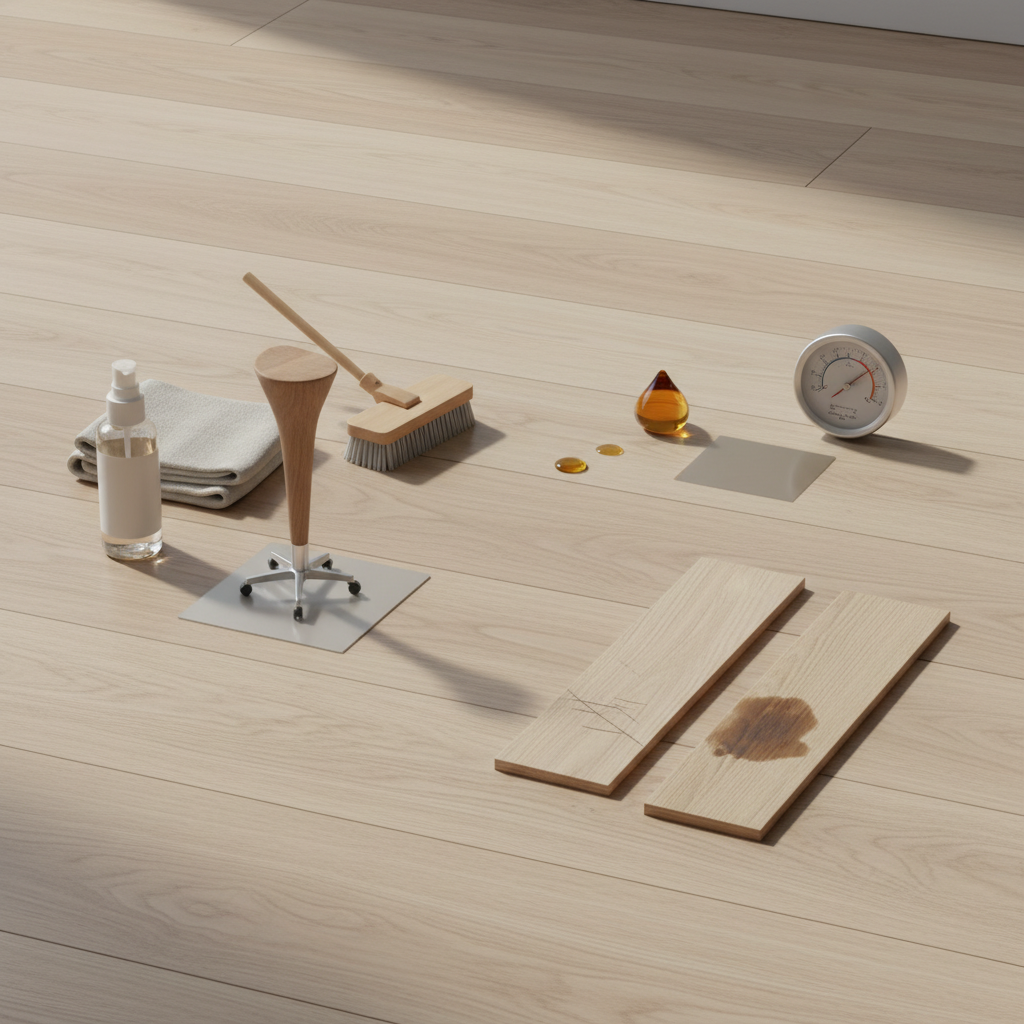 Medinių grindų priežiūra: ką daryti, kad tarnautų ilgiau?