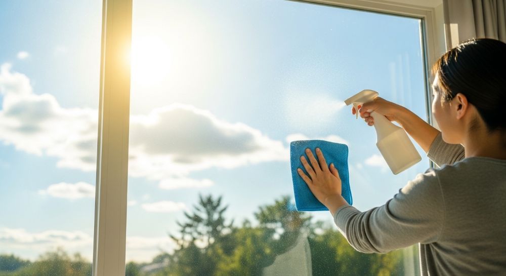 Langų valymas: mažiau putų, daugiau efekto?